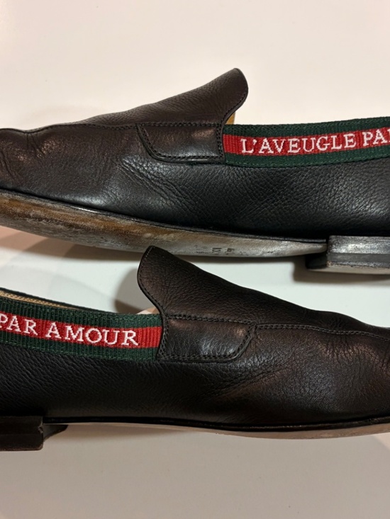 Gucci Men’s Leather Loafers Size US 7.5 main image 6